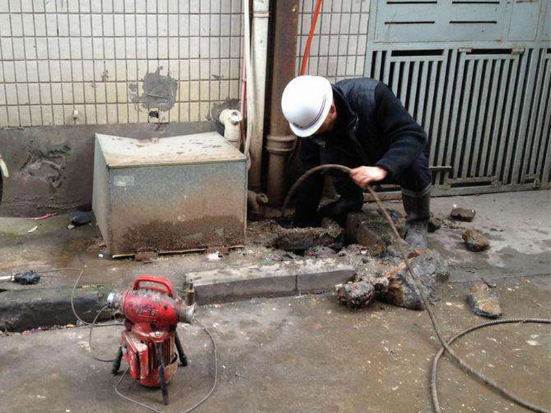 托克托疏通下水道-洗菜池疏通