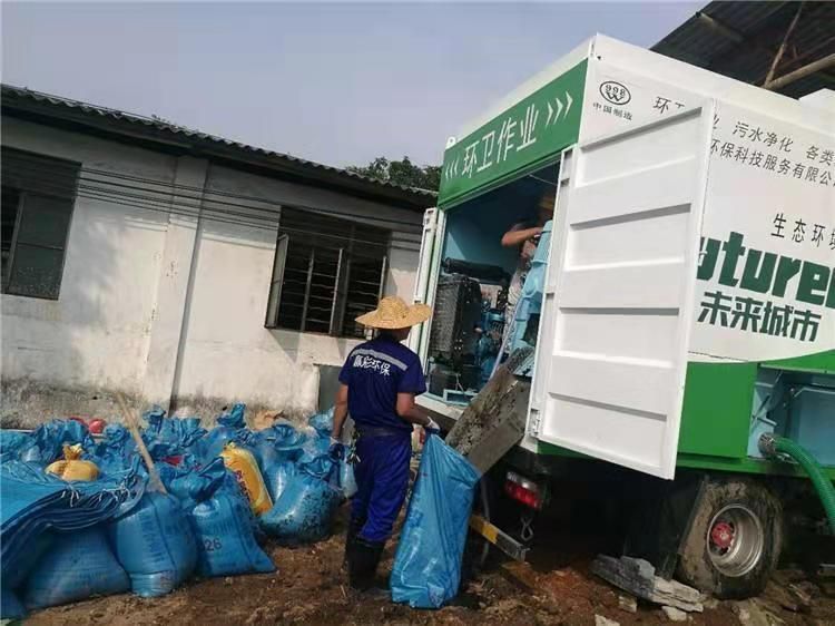 托克托工业污泥压干处理